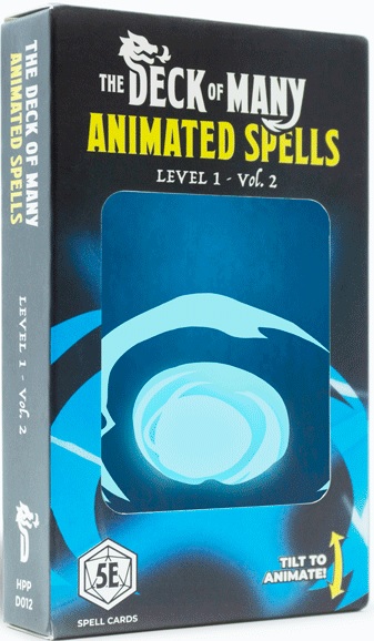 The Deck Of Many Animated Spells: Level 1 G-Z (5e) 