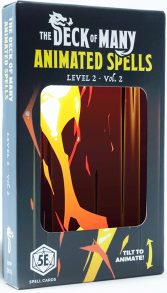 The Deck Of Many Animated Spells: Level 2 I-Z (5e) 