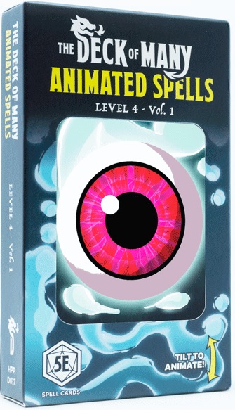 The Deck Of Many Animated Spells: Level 4 Vol 1 (5e) 