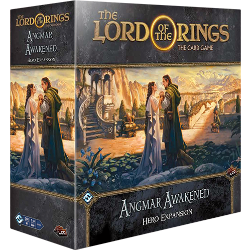 The Lord of the Rings LCG: Angmar Awakened Hero Expansion [Damaged] 