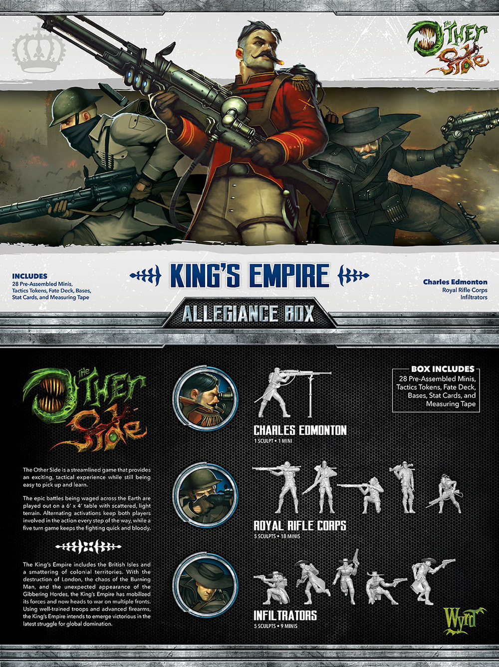 The Other Side: Kings Empire: Allegiance Box- Charles Edmonton 