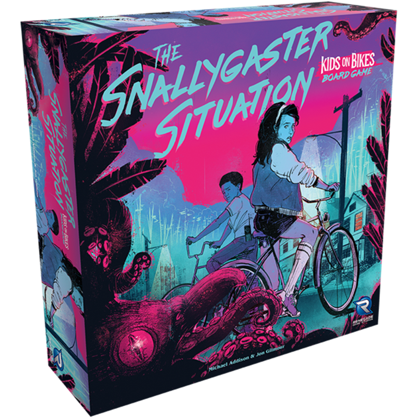 The Snallygaster Situation: A Kids on Bikes Boardgame 