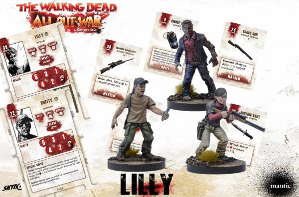 The Walking Dead: All Out War- Lilly Booster 