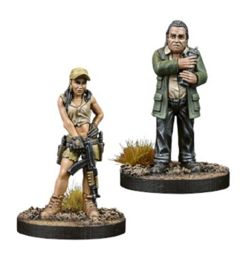 The Walking Dead: All Out War- Rosita and Eugene 