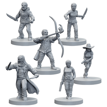 The Walking Dead: Call to Arms/ All Out War- WHISPERERS FACTION SET 