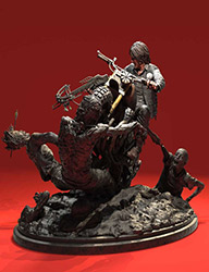The Walking Dead: Daryl Dixon Statue 