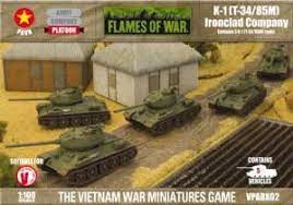 Flames of War: Tour of Duty: PAVN: K-1 (T-34/85M) Ironclad Company 