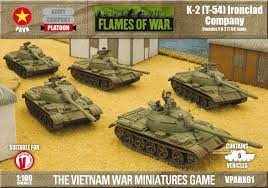 Flames of War: Tour of Duty: PAVN: K-2 (T-54) Ironclad Company 