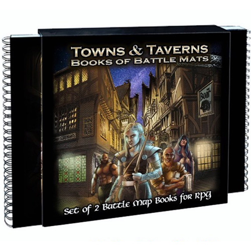 Towns and Taverns: Books of Battle Mats 