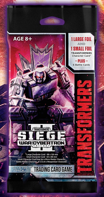 Transformers Trading Card Game TCG War for Cybertron Siege II Booster Pack 