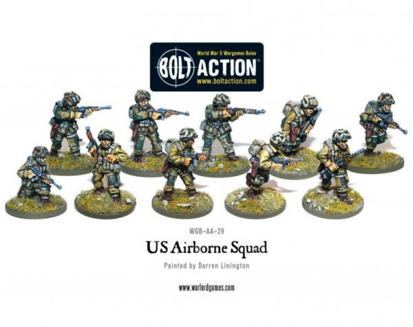 WARLORD GAMES BOLT ACTION USA US AIRBORNE AMERICANS 