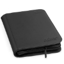 Ultimate Guard: 4 Pocket Zipfolio XenoSkin: Black 