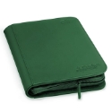 Ultimate Guard: 4 Pocket Zipfolio XenoSkin: Green 