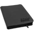 Ultimate Guard: 8 Pocket Zipfolio XenoSkin: Black 