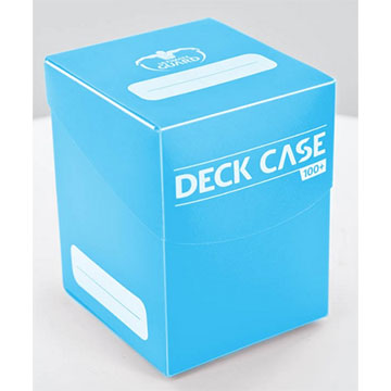 Deck Box Ultimate Guard Deck Case 100 Standard Size LIGHT BLUE 