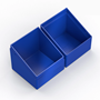 Ultimate Guard: Deck Case Boulder 100+: Solid Blue - UGD011374 [4056133025621]