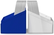 Ultimate Guard: Deck Case Boulder 100+: Synergy White/Blue - UGD011332 [4056133024136]