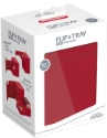 Ultimate Guard: Flip N Tray: 133+ Deck Case: Monocolor Red 
