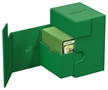 Ultimate Guard: Flip N' Tray 133+ Deck Case - Xenoskin Green - UGD011389 [4056133025942]