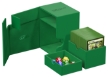 Ultimate Guard: Flip N' Tray 133+ Deck Case - Xenoskin Green - UGD011389 [4056133025942]