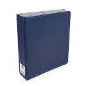 Ultimate Guard: Large 3Ring Xenoskin Binder: Dark Blue 
