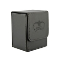 Ultimate Guard: Leather Flip Deck Case 80+: Black 