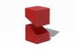 Ultimate Guard: RTE Boulder Deck Box Standard 100+: Red - UGD011141-001-00 [4056133022767]