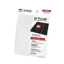Ultimate Guard:  Side Load 18-Pocket Pages: White 