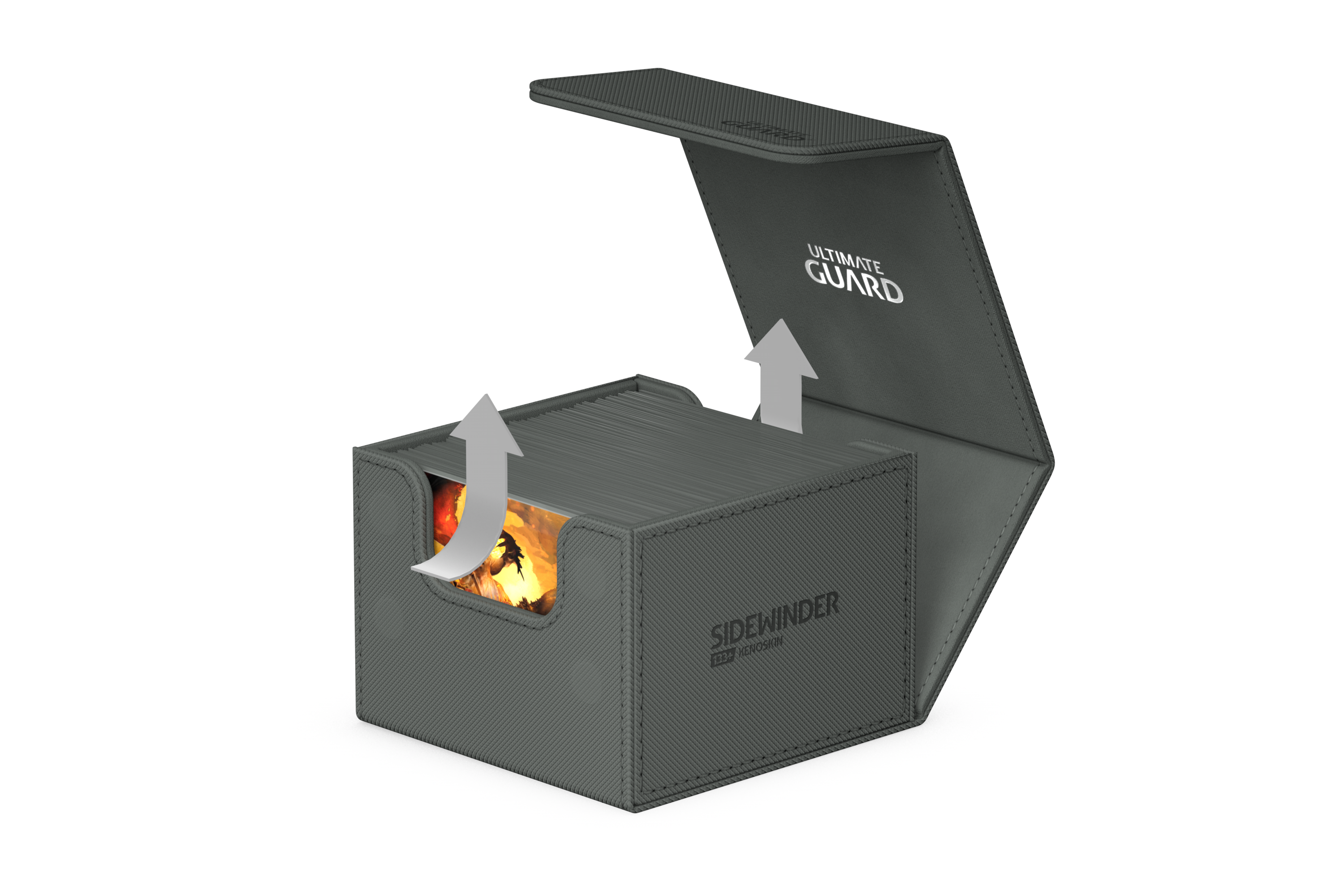 Ultimate Guard Sidewinder 133+ - Boîte De Rangement Monocolor Blanc - UGD011340