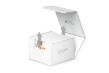 Ultimate Guard: Sidewinder 133+ Deck Case: Monocolor White - UGD011340 [4056133024532]