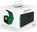 Ultimate Guard: Sidewinder Deck Case: 100+: Xenoskin Synergy: Black / Green 