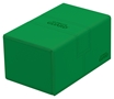 Ultimate Guard: Twin Flip N Tray 160+ Deck Case: Xenoskin Monocolor: Green - UGD011238 [4056133021944]