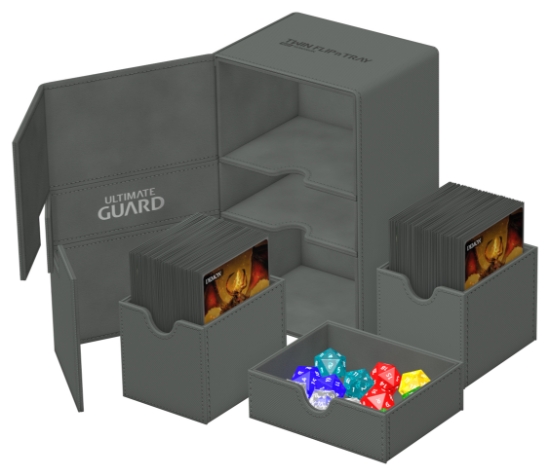 Ultimate Guard Storage Ultimate Guard - Ultimate Guard: Twin Flip N Tray 160+ Deck Case ...