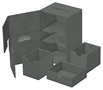 Ultimate Guard: Twin Flip N Tray 160+ Deck Case: Xenoskin Monocolor: Grey - UGD011241 [4056133022002]