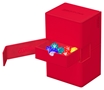 Ultimate Guard: Twin Flip N Tray 160+ Deck Case: Xenoskin Monocolor: Red - UGD011236 [4056133021906]