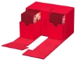 Ultimate Guard: Twin Flip N Tray 160+ Deck Case: Xenoskin Monocolor: Red - UGD011236 [4056133021906]