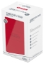 Ultimate Guard: Twin Flip N Tray 160+ Deck Case: Xenoskin Monocolor: Red - UGD011236 [4056133021906]