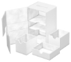 Ultimate Guard: Twin Flip N Tray 160+ Deck Case: Xenoskin Monocolor: White - UGD011235 [4056133021883]