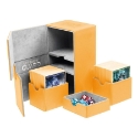 Ultimate Guard: Twin Flip N Tray XenoSkin 160: Amber 