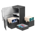 Ultimate Guard: Twin Flip N Tray XenoSkin 160: New Black 