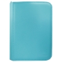 Ultra Pro: (4Pkt) Vivid Pro Binder: Zippered: Light Blue - UP15896 [074427158965]