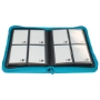 Ultra Pro: (4Pkt) Vivid Pro Binder: Zippered: Teal - UP15898 [074427158989]