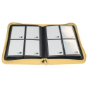 Ultra Pro: (4Pkt) Vivid Pro Binder: Zippered: Yellow 