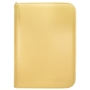 Ultra Pro: (4Pkt) Vivid Pro Binder: Zippered: Yellow - UP15897 [074427158972]