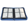 Ultra Pro: (4Pkt) Vivid Pro Binder: Zippered: Blue - UP15892 [074427158927]