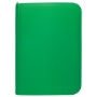 Ultra Pro: (4Pkt) Vivid Pro Binder: Zippered: Green - UP15893 [074427158934]