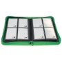 Ultra Pro: (4Pkt) Vivid Pro Binder: Zippered: Green - UP15893 [074427158934]