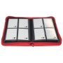 Ultra Pro: (4Pkt) Vivid Pro Binder: Zippered: Red - UP15895 [074427158958]