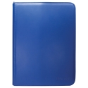Ultra Pro: (9Pkt) Vivid Pro Binder: Zippered: Blue 