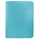 Ultra Pro: (9Pkt) Vivid Pro Binder: Zippered: Light Blue 